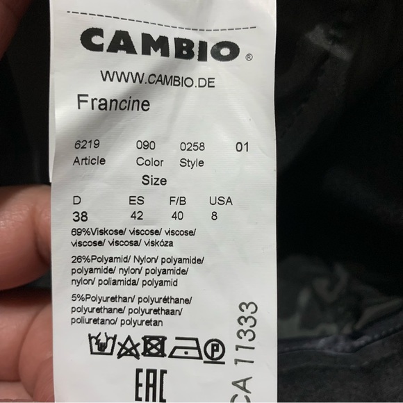 Cambio black pants - Picture 8 of 12